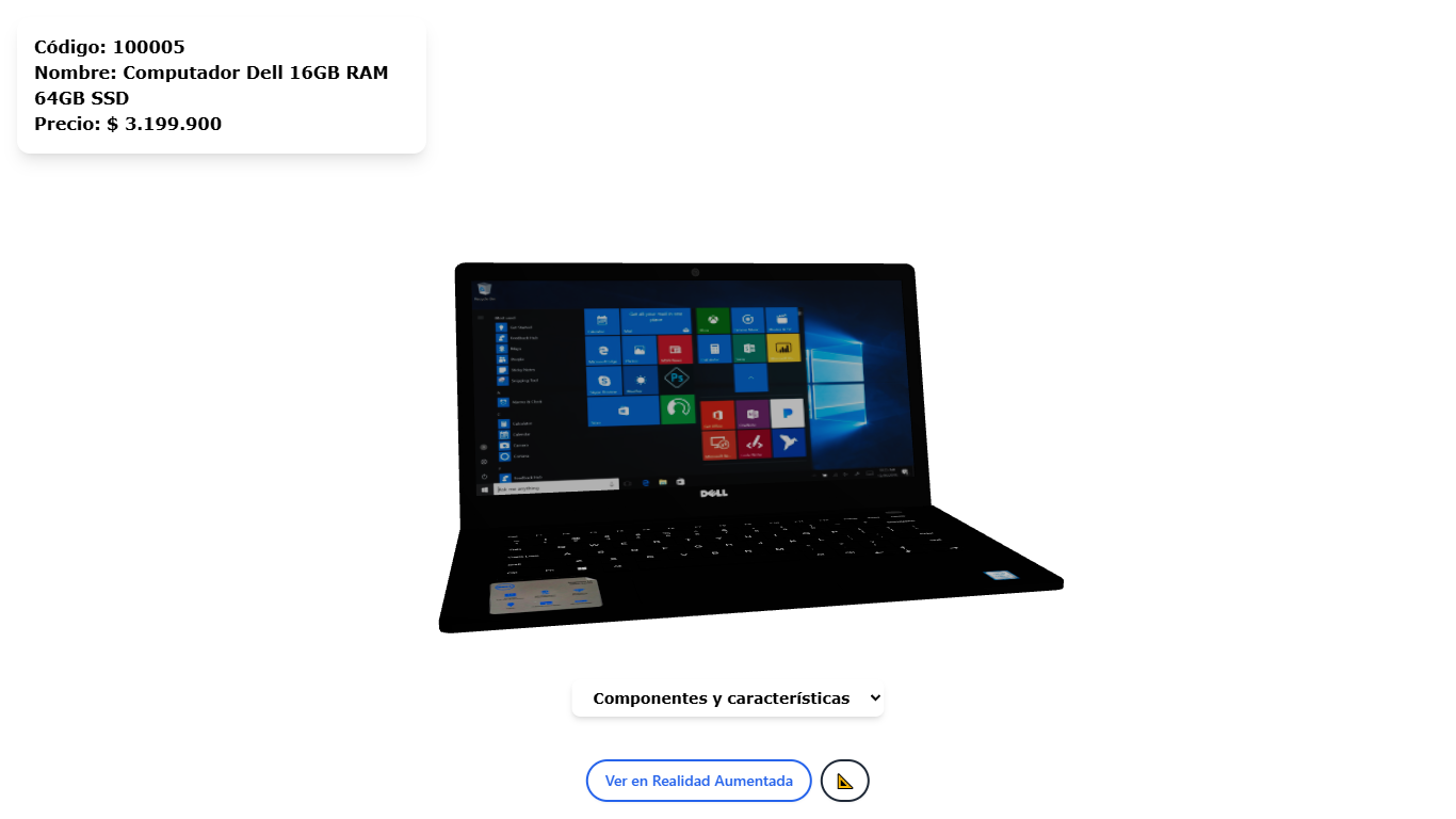 Vista de producto en Ilocali