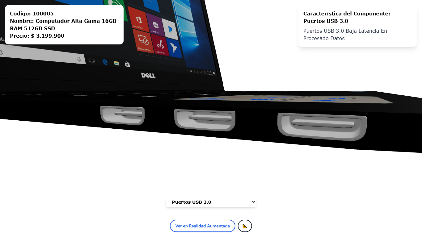 Interacción con características del producto